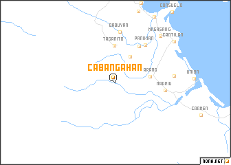 map of Cabangahan