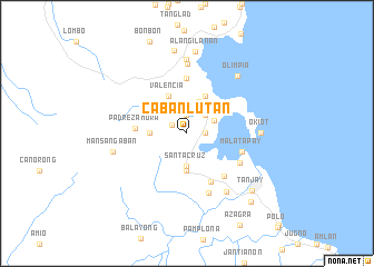 map of Cabanlutan