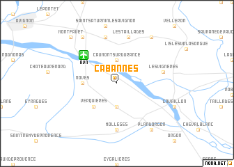 map of Cabannes