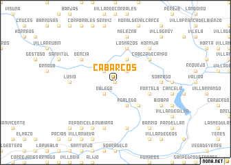 map of Cabarcos