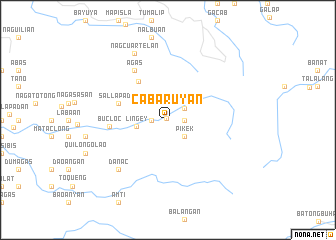 map of Cabaruyan