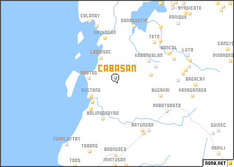 map of Cabas-an