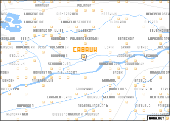 map of Cabauw
