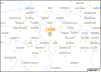 map of Caba