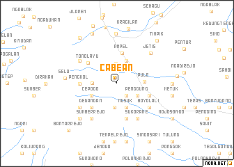 map of Cabean