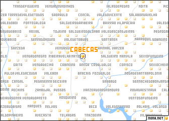 map of Cabeças