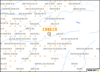 map of Cabeça