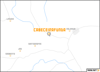 map of Cabeceira Funda