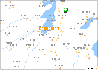 map of Cabeceira