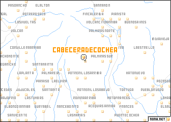 map of Cabecera de Cochea