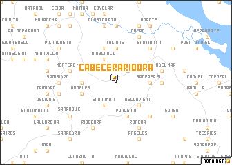 map of Cabecera Río Ora