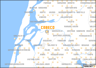 map of Cabeço