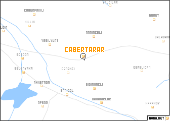 map of Cabertarar