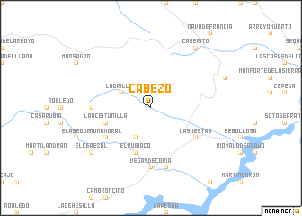 map of Cabezo