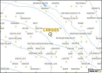 map of Cabidos