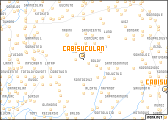 map of Cabisuculan