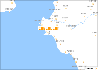 map of Cablallan