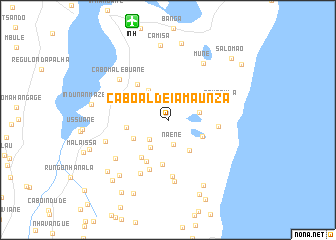 map of Cabo Aldeia Maunza