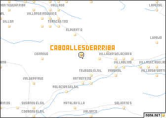 map of Caboalles de Arriba