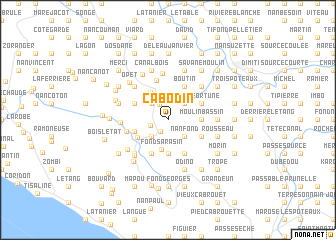 map of Ca Bodin