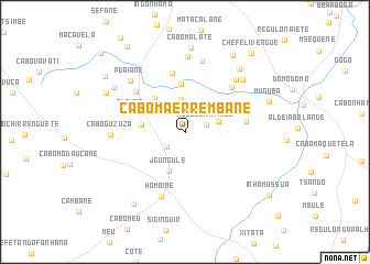 map of Cabo Maerrembane