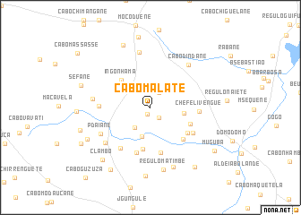 map of Cabo Malate