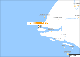 map of Cabo Manglares