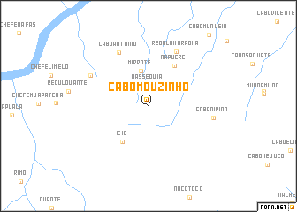 map of Cabo Mouzinho