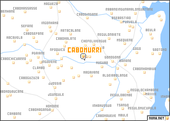 map of Cabo Murri