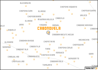 map of Cabo Novela