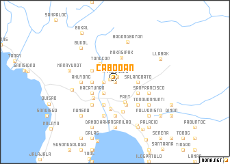 map of Cabooan