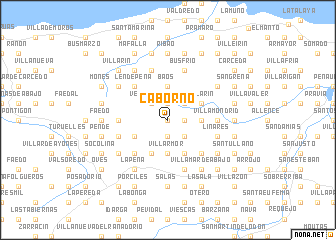 map of Caborno