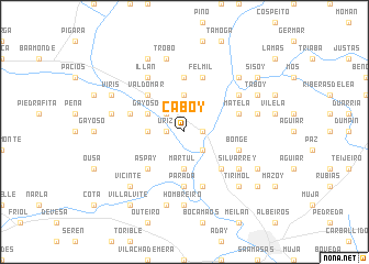 map of Caboy