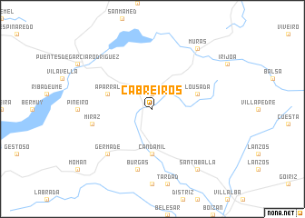 map of Cabreiros