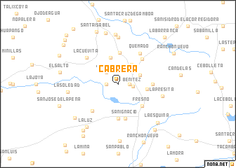 map of Cabrera