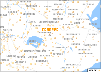 map of Cabrera