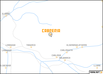 map of Cabrería