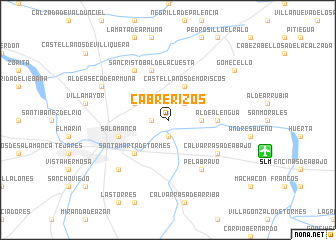 map of Cabrerizos