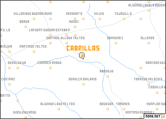 map of Cabrillas