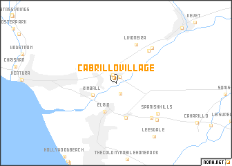 map of Cabrillo Village