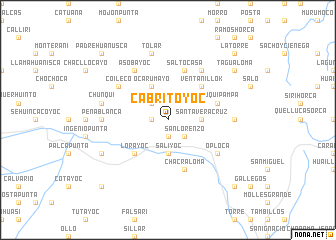 map of Cabritoyoc