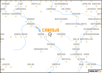 map of Cabrojo