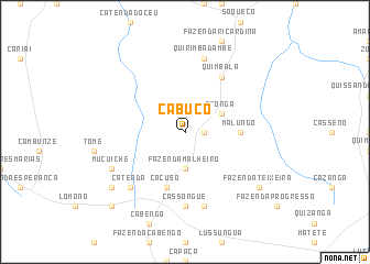 map of Cabuco