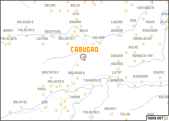 map of Cabugao