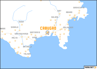 map of Cabugao