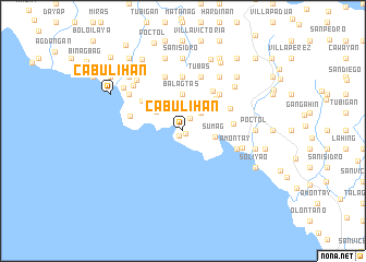 map of Cabulihan