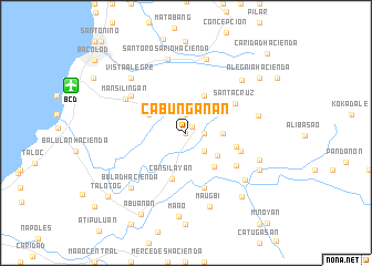 map of Cabunganan