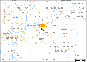 map of Cabu