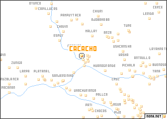 map of Cacacho