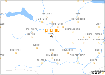 map of Cacadu